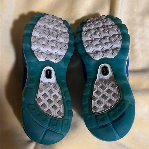 Nike Air Max Blue Athletic Sneakers - Picture 4 of 5